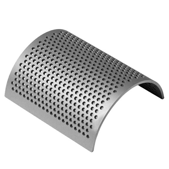Screen Mesh for Plastic Shredder, Steel Durable Mesh, 6 Mm High-Precision Aperture, for Model 250 Plastic Grinder