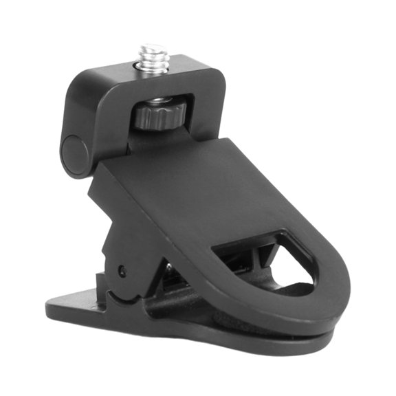 Screen Mount Clamp Clip with 1/4 Screw Connector Fill Light Clamp Monitors Camera Mount Suitable for Video Conferencing