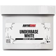 Screen Print Direct Rapid Cure  Screen Printing Ink Underbase White 3.5 Gallon - 448oz. - Plastisol Ink for Screen Printing, Fast Curing Fabric Paint, USA Made