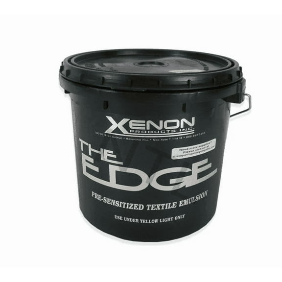 Screen Printing Emulsion - Nevertheless Xenon Edge (16 oz/1 Pint) - Pre-Sensitized Emulsion - Silk Screen Printing Supplies - for use with Plastisol Ink, UV Ink, Solvent Ink