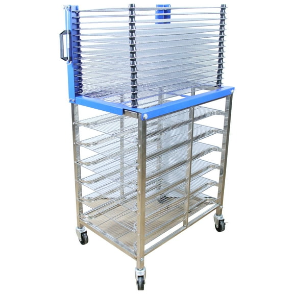 Screen Printing Freestanding Mobile Drying Rack Art Drying Rack