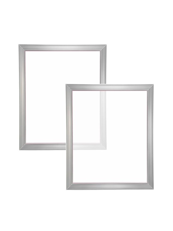 Screen Printing Kit 20x24in, 2 Aluminum Frames 160 Mesh, DIY Silk Screen Printing for T-shirts Fabrics Wood Paper