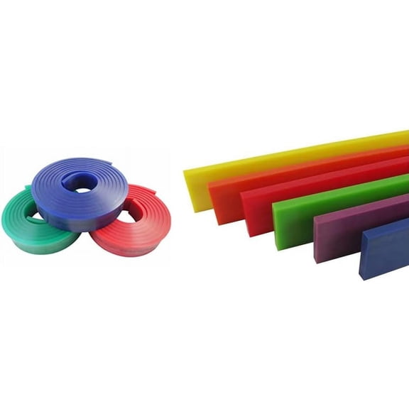 Screen Printing Squeegee Single 50x90x80 Duro (Blue) (144''/12')