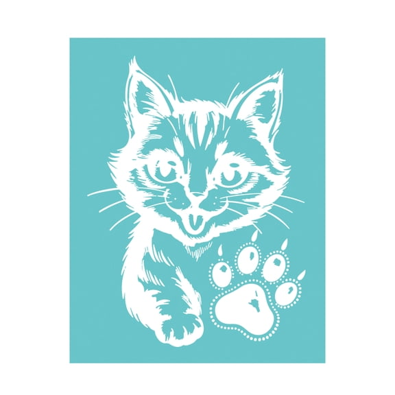 Screen Printing Template Polyester Stencil For Shirt Bag Clothing Wall Art