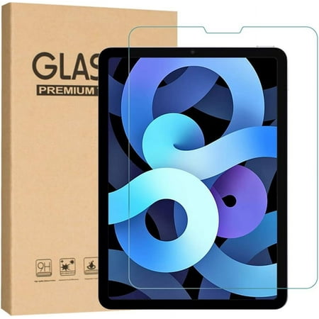 Screen Protector 10.9-Inch for iPad Air 5 2022 iPad Air 4 2020 & iPad Pro 11 2022 (All Models) Tempered Glass Screen Protector Face ID Apple Pencil Compatible