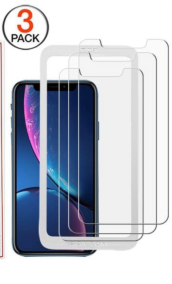 Screen Protector for Apple iPhone 11 PRO MAX [3 Pack] Tempered Glass