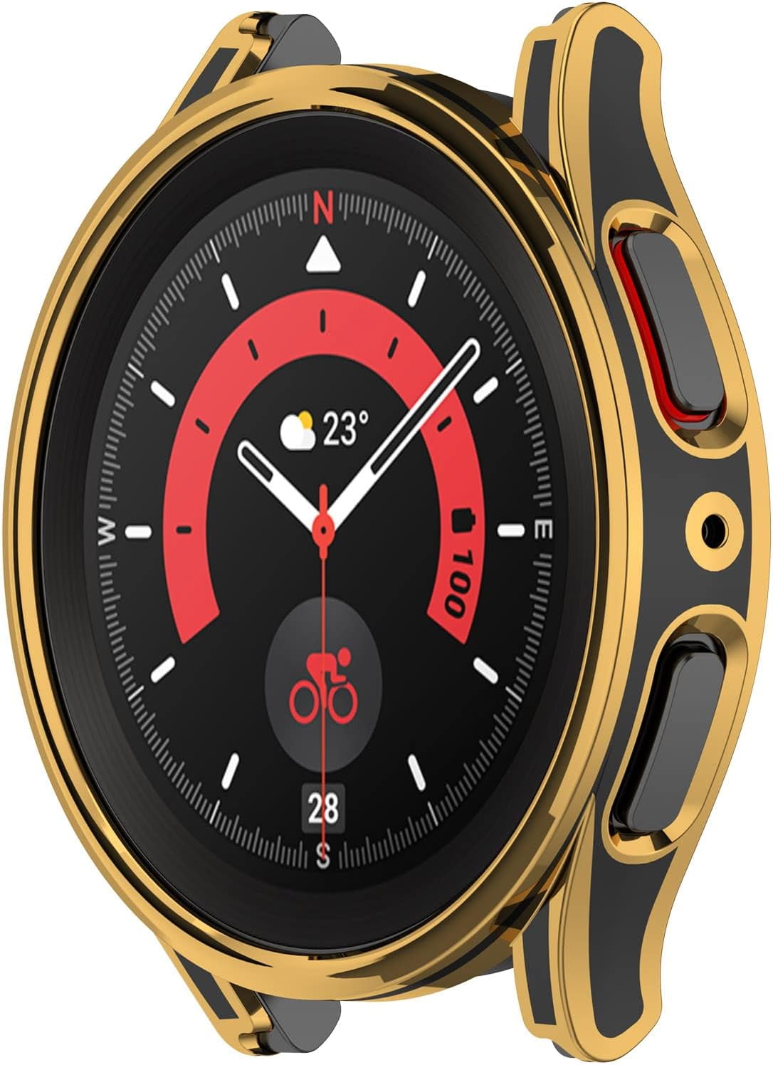 Screen Protector Case Intended for Samsung Galaxy Watch Pro 45mm