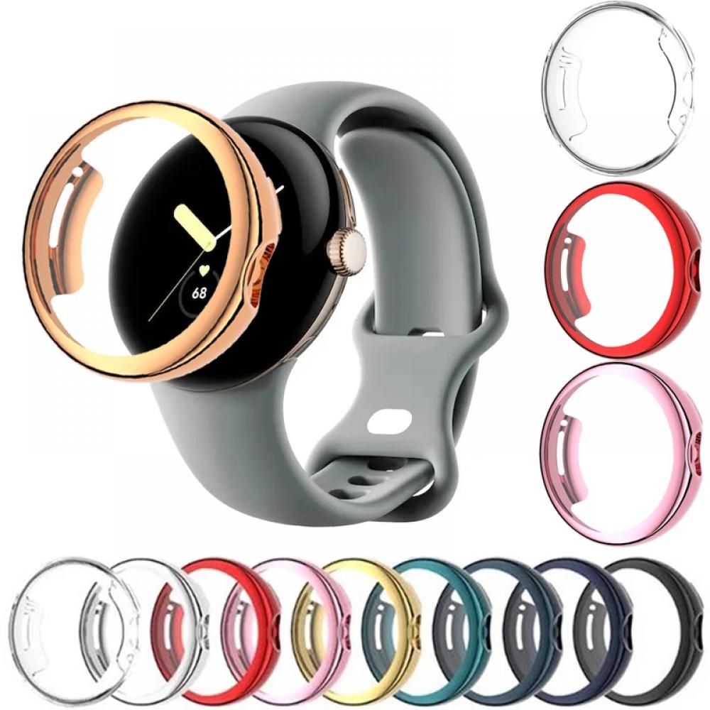 Screen Protector Case for Google Pixel Watch Protective Cover With