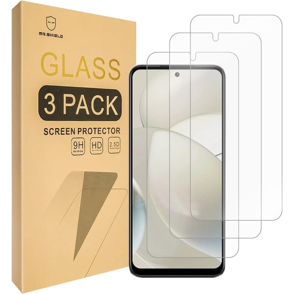 Screen Protector Compatible with Motorola Moto G Power 5G (2024) [Tempered Glass] [3-Pack] [Japan Glass with 9H Hardness]