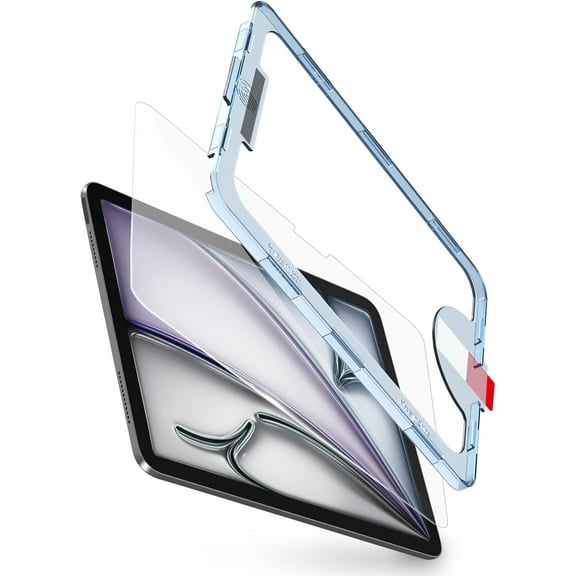 Screen Protector Compatible with iPad Air 13 Inch M3 2025 / M2 2024, Tempered Glass, Ultra Clear, Anti-Scratch, Case Friendly, EZ Kit, 1 Pack