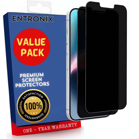 Screen Protector Designed for Apple iPhone 13 Mini Privacy Screen Protector 9H Hardness,Bubble Free with Easy Install, Glass Protector For iPhone 13 Mini,2 PACK