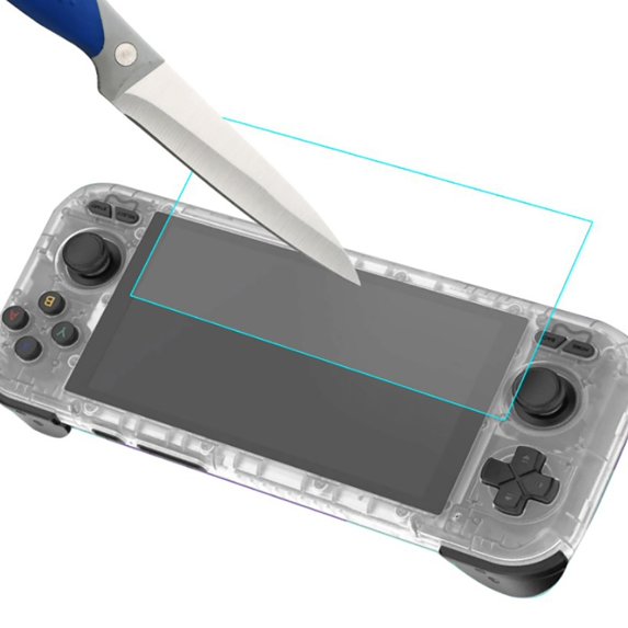 Screen Protector Film for Retroid Pocket 4 Pro Scratch Resistance Tempered Glass Film Smooth Touches Experience