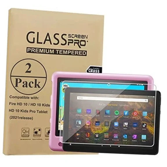 Screen Protector For 10" Tablet 2021 & 2023, Tempered Glass Screen Protector