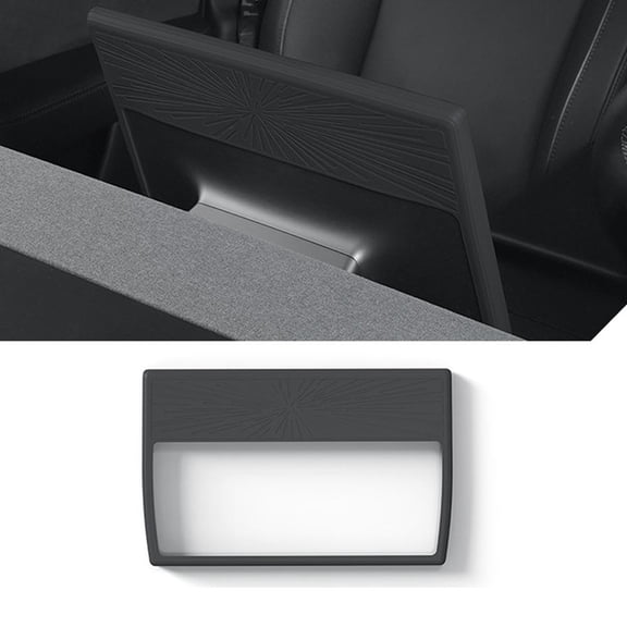 Screen Protector Frame for 2026 Tesla Model Y Juniper & Model 3 Highland, 16" Center Display Silicone Edge Guard, Anti-Scratch Shockproof Interior Cover, Black