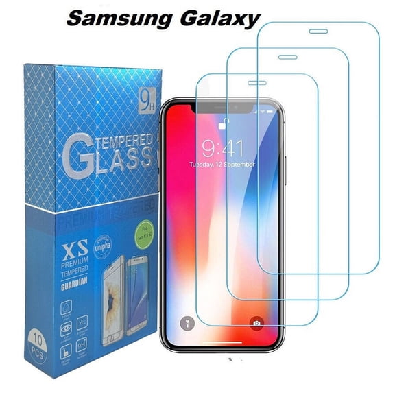 Screen Protector Lot of 10 Tempered GLASS for Samsung Galaxy A12 5G