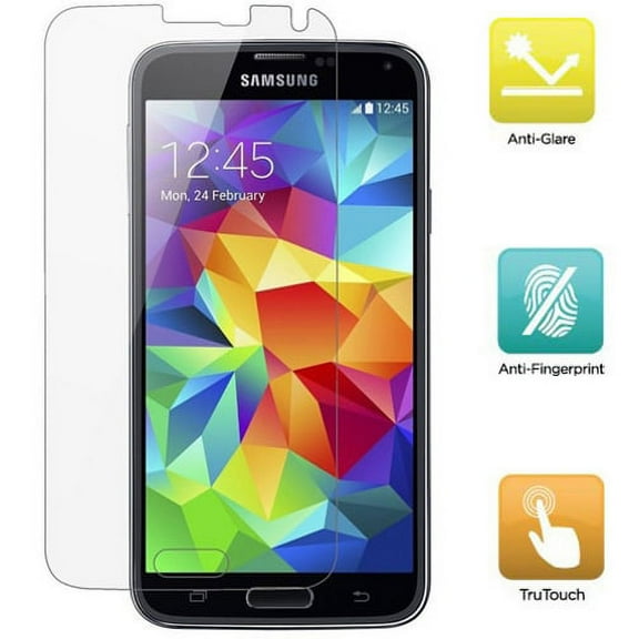 Screen Protector Matte Anti-Glare Anti-Fingerprint LCD Cover Display Film Guard [Fingerprint Resistant] 42 for Samsung Galaxy S5