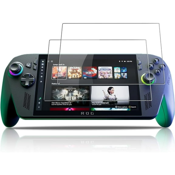 Screen Protector for ROG Xbox Ally X(2025) Game Console, HD Tempered Glass,9h Hardness,Scratch,Anti-Fingerprin,Tempered Glass Film Guard for ROG Xbox Ally[2 Pack]