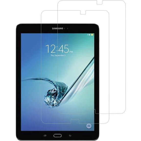 Screen Protector for Samsung Galaxy Tab S2 SM-T810 T811 T813 T815 T819 9.7 Inch Tablet Tempered Glass Film, 9H Hardness,Anti-Scratch,Case Friendly,Bubble Free (2 pcs)
