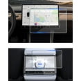 thumbnail image 1 of Screen Protector For Tesla Model X/Model S 2023-2025,17" Infotainment Screen & 9.4" Rear Screen Tempered Glass Film For Model S X 2025 2024 2023 Accessories, 1 of 9