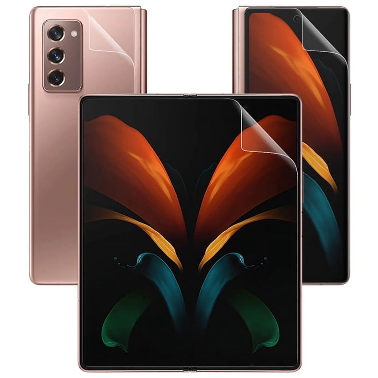 Screen Protector Wrap for Galaxy Z Fold 2, Nakedcellphone 