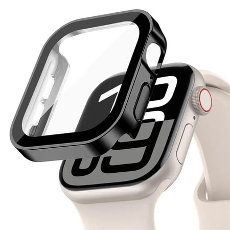 Screen Protector for Apple Watch11/10 Case 46mm 42mm Tempered Glass Cover iWatch ultra3/2 49mm Pc case