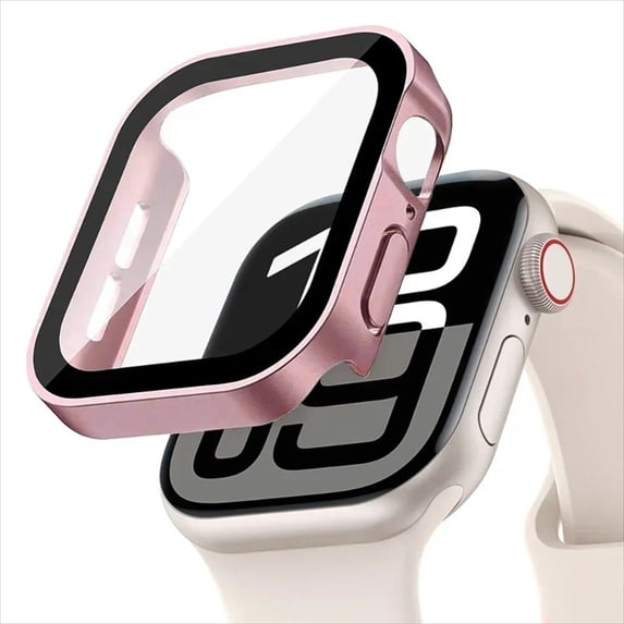 Screen Protector for Apple Watch11/10 Case 46mm 42mm Tempered Glass Cover iWatch ultra3/2 49mm Pc case