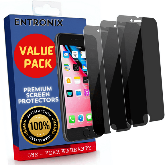 Screen Protector for Apple iPhone 8 Plus Privacy Screen Protector 9H Hardness,Bubble Free with Easy Install, Glass Protector For iPhone 8 Plus,2 PACK