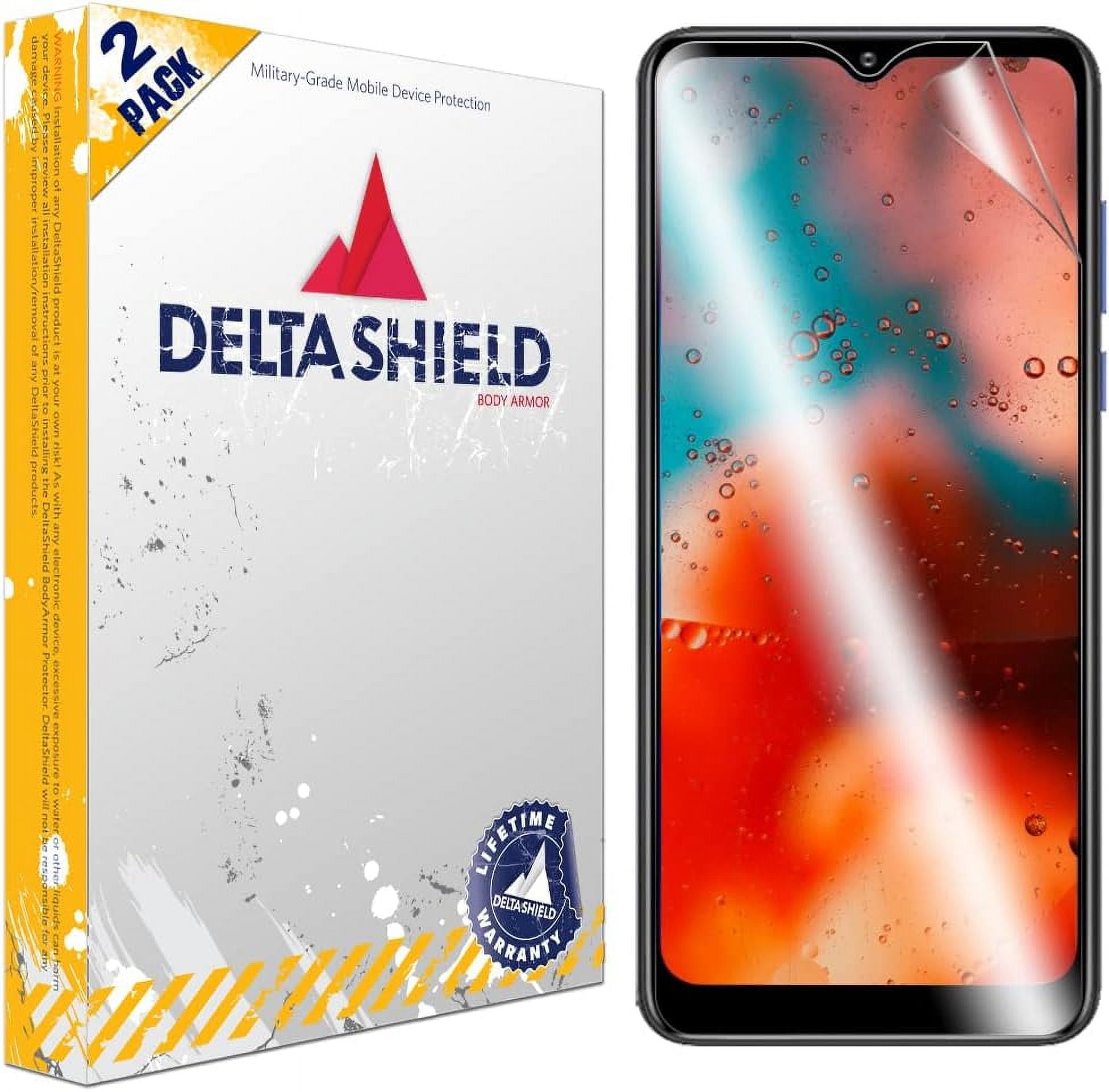 Screen Protector for Moto G Pure (2Pack) AntiBubble MilitaryGrade