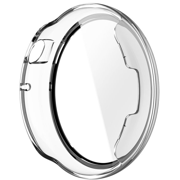 Screen Protectors Case for Watch Fit 44mm Waterproof Full Coverage Bumper Protective Cover Antiscratch