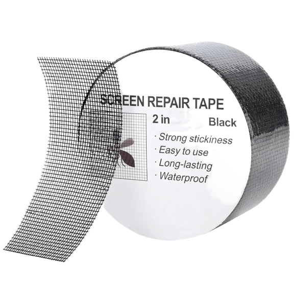 Screen Repair Tape Waterproof Long Lasting 16.4 Ft Window Screen Patch Repair Kit For Door Window Mosquito Net Fiberglass Mesh 1 Roll