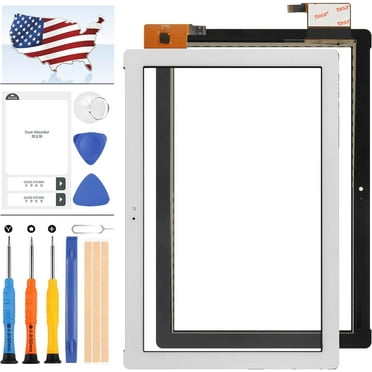Screen Replacement for Asus ZenPad 10 Z300M P00C Touchscreen Digitizer Kit for ASUS Z300 Glass Sensor Panel Lens Full Repair Parts with Free Tools (Not LCD) (White Touch)