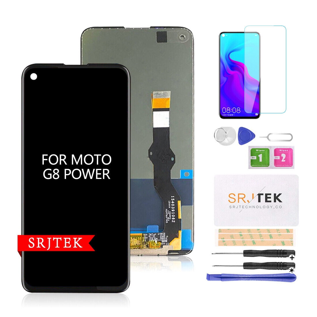 LCD Display Replacement For Moto G Power 2020 XT2041-1 - 6.4 Inch Touch Screen