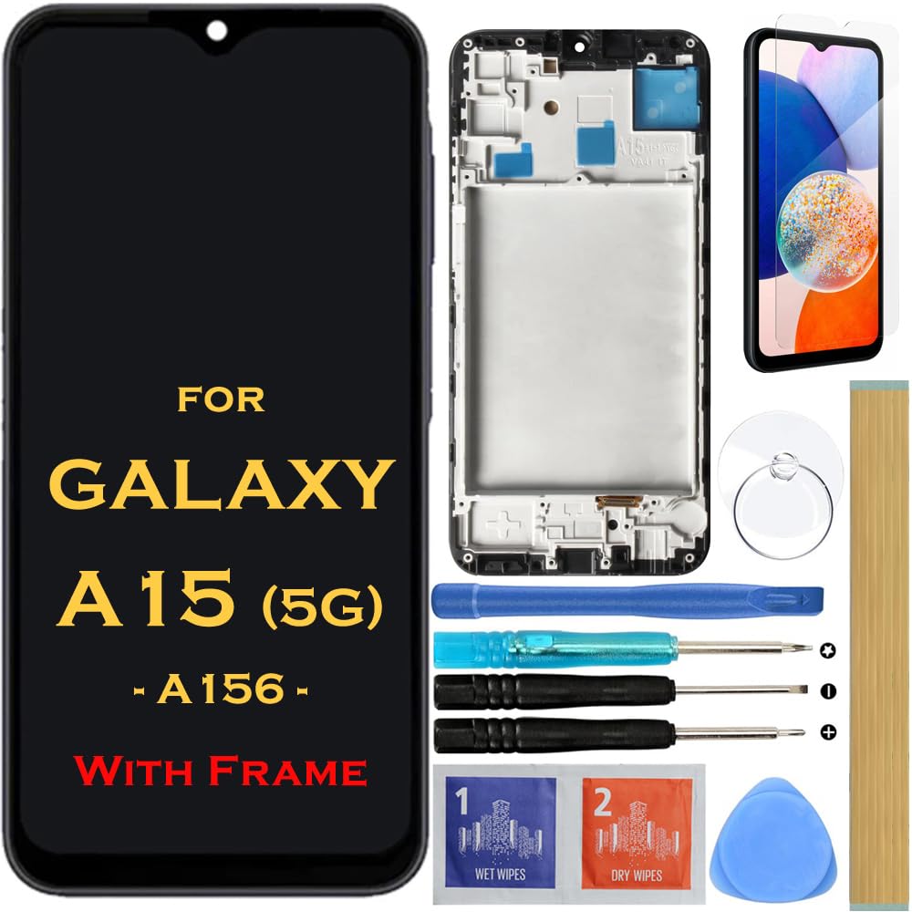 TCL K24 T434D T434W 6.6 Inch LCD Display Touch Screen Digitizer Assembly With Frame Replacement