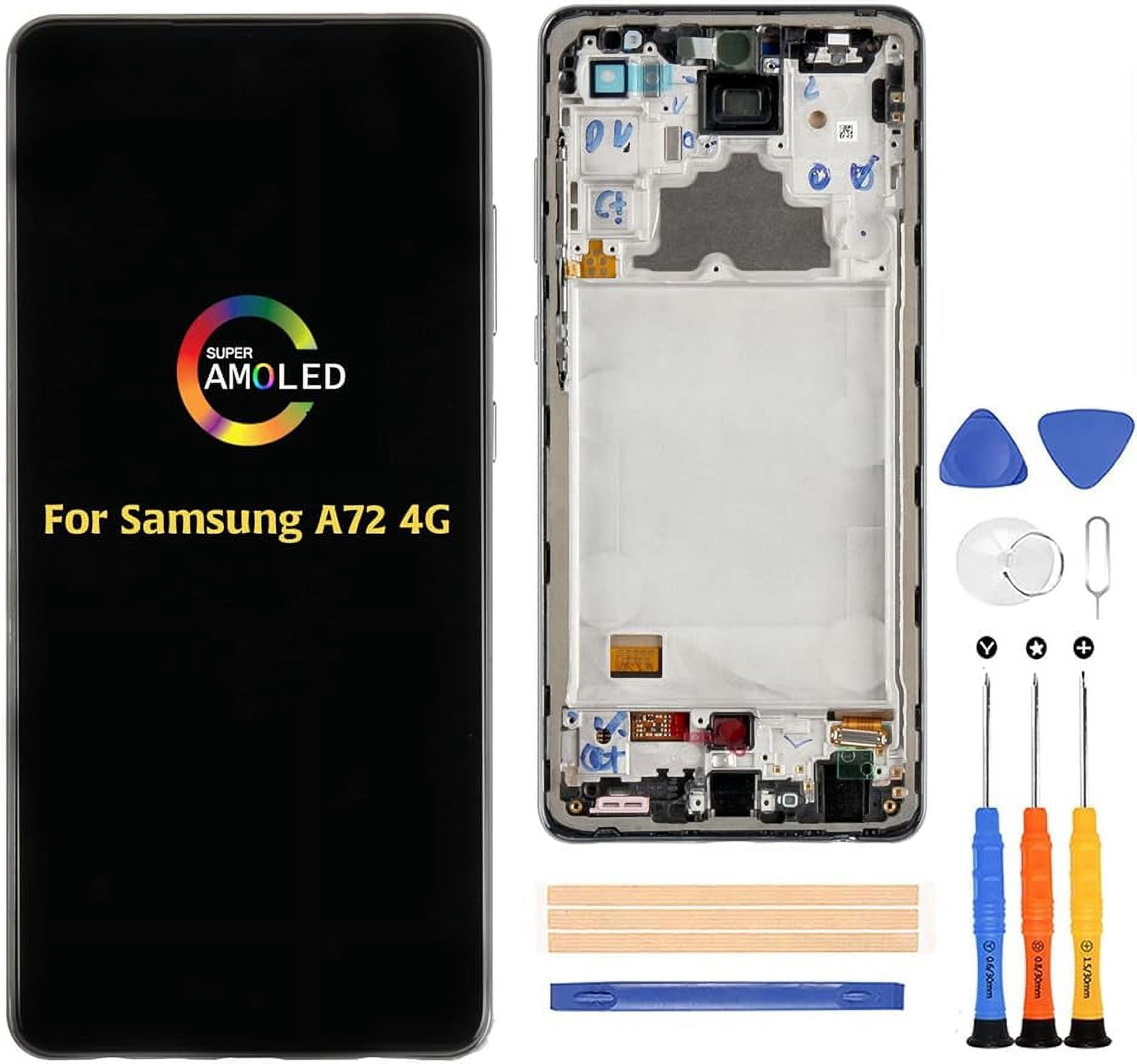 Visual Reference: Screen Replacement For Samsung Galaxy A72 4G 5G Sm A725