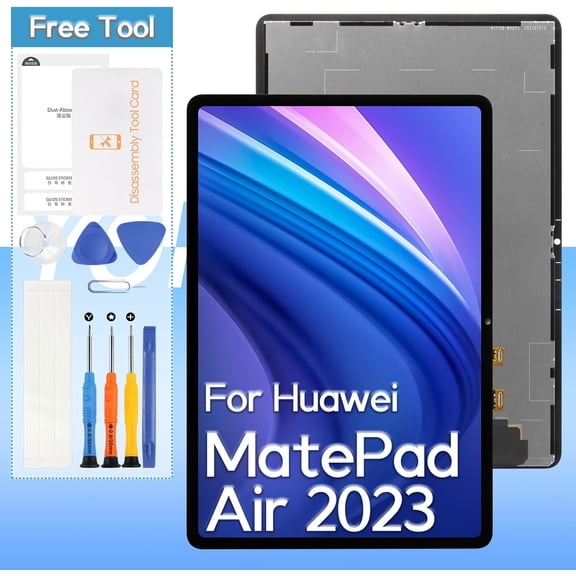 Screen Replacement for Huawei MatePad Air DBY2-L09CK DBY2-AL00 DBY2-W00 11.5" LCD Display Digitize Assembly Repair Part with Repair Kits(Black)