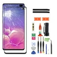 thumbnail image 1 of Screen Replacement for Samsung Galaxy S10 Plus  – 6.4" Tempered Glass Replacement Kit with Repair Tools (No OLED & Touch Digitizer), 1 of 5