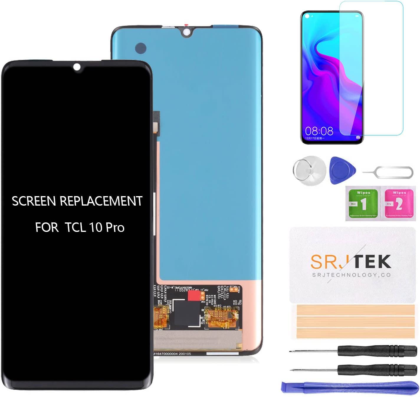 Replacement LCD Touch Screen For OUKITEL WP16 - Display Assembly With Repair Tool Kit