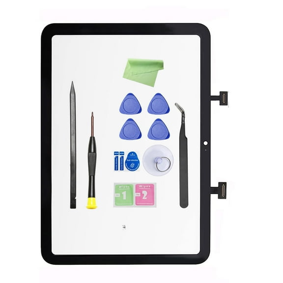 Screen Replacement for iPad 10 th 2022  10.9 Inch Digitizer, for iPad 10th Gen A2696 A2757 A2777 Touch Glass with Full Repair Kits