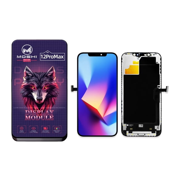 Screen Replacement for iPhone 12 Pro Max: 6.7-inch FHD LCD Display & 3D Touch Digitizer Assembly Compatible Models: A2411/A2342/A2410/A2412