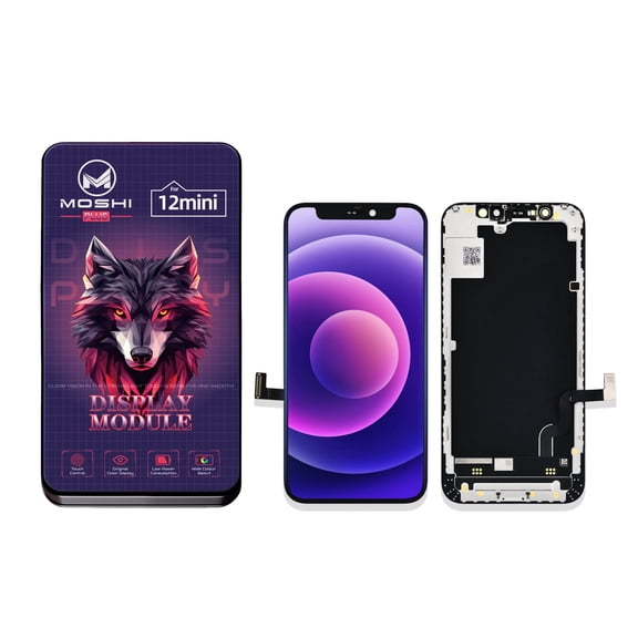 Screen Replacement for iPhone 12 mini: 5.4-inch FHD LCD Display and 3D Touch Digitizer Assembly Compatible Models: A2399/A2176/A2398/A2400