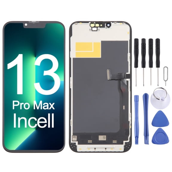 Screen Replacement for iPhone 13 Pro Max, 6.7 Inch OLED Display Touch Screen Digitizer Assembly, Repair Part for A2484 A2641 A2643 A2644 A2645