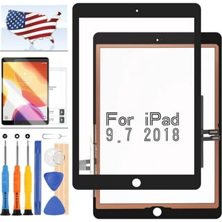 New For iPad 9.7 (2018 Version) 6 6th Gen A1893 A1954 Touch Screen  Digitizer Glass With Home Button +Tools+Tempered Glass