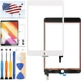 thumbnail image 1 of Screen Replacement for iPad Mini 4 7.9" A1538 A1550 Touch Screen Digitizer Glass Lens Panel Replacement Parts Kits with Tempered Glass +Free Tools(Without Home Button,LCD not Include). (White), 1 of 7
