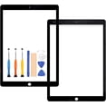 thumbnail image 1 of Screen Replacement for iPad Pro 12.9 1st Generation 2015 Front Glass A1584 A1652 Outer Glass Panel Lens Repair Parts Kits with Free Tools (Not LCD and Not Touch Digitizer) (White), 1 of 6