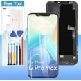 Screen Replacement for iPhone 12 Pro Max A2342, A2410, A2412, A2411 3D