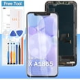 thumbnail image 1 of Screen Replacement for iPhone X (Incell) A1865, A1901, A1902, A1903 5.8" LCD Display 3D Touch Digitizer Full Assembly with Waterproof Anti-Dust Adhesive, 1 of 5