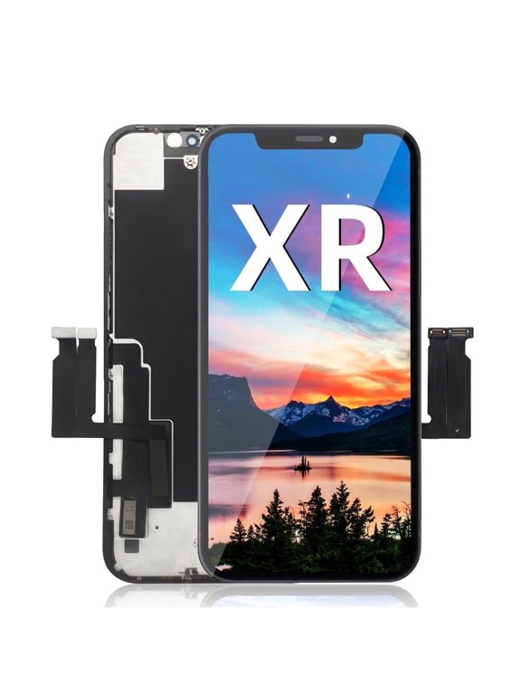 Screen Replacement for iPhone XR 6.1-inch In-Cell LCD Touchscreen Digitizer Assembly Compatible Models: A1984, A2105, A2106, A2108 iPhone XR Replacement Screen (Single Screen)