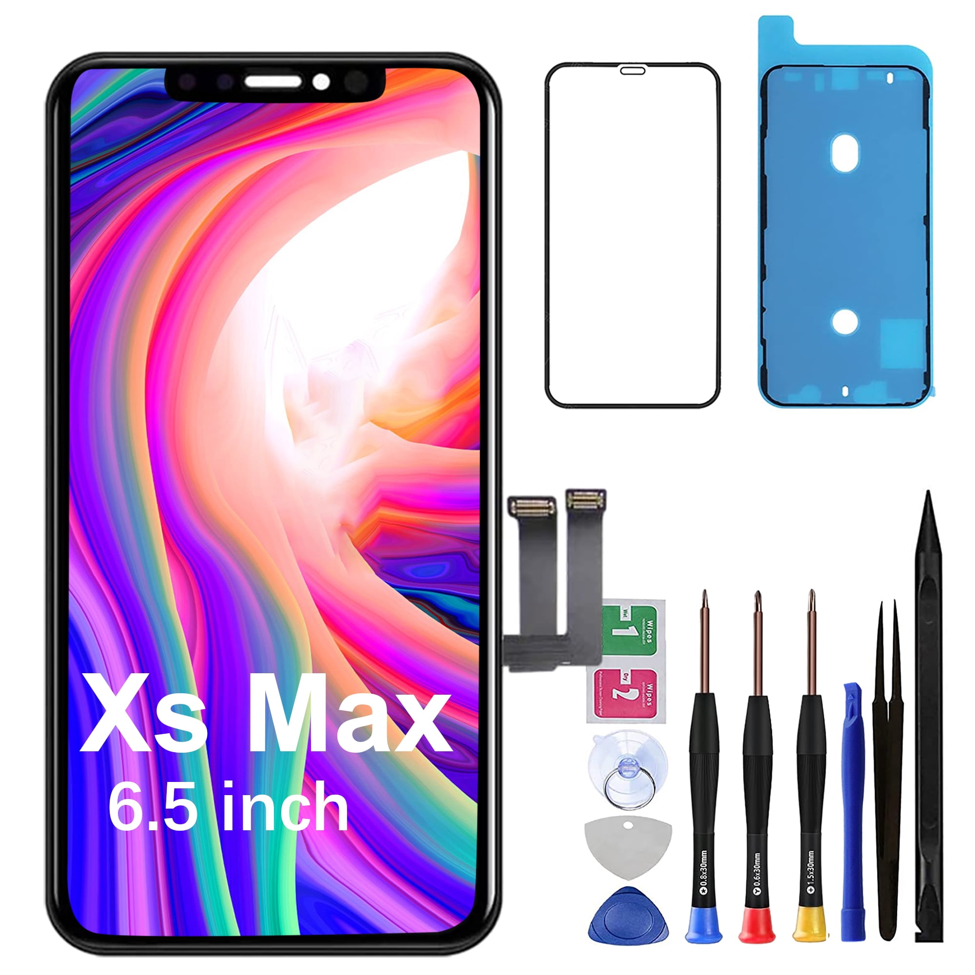 Screen Replacement for iPhone Xs Max - Lcd Replacement Kit & 3D Touch ...