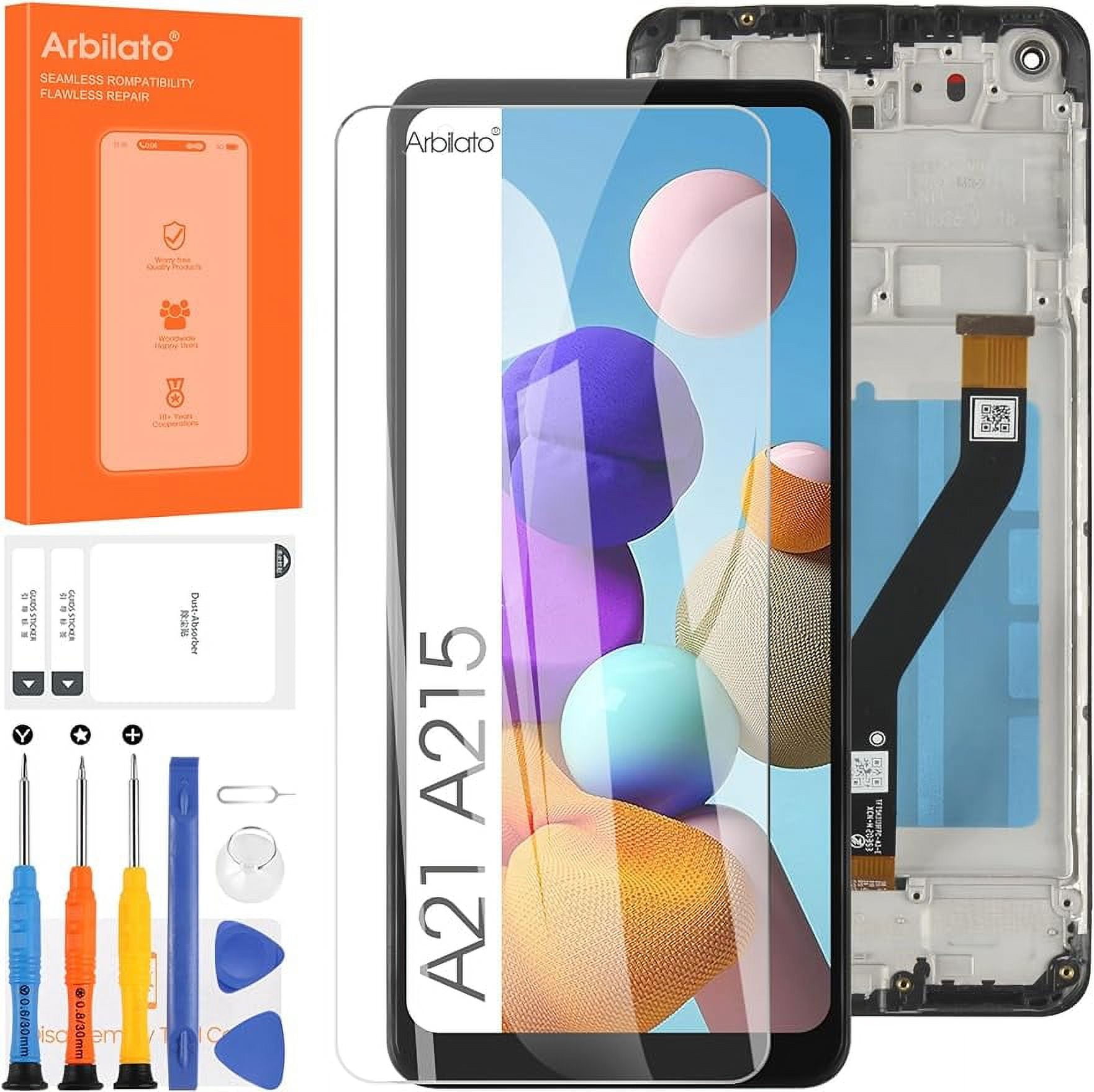 Screen for Samsung Galaxy A21 Screen Replacement for Samsung A215 LCD ...