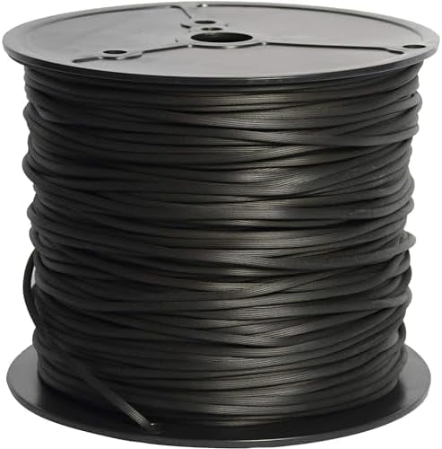 Prime-Line Screen Retainer Vinyl Spline 0.195 Inch Round Black 1005 Foot 1 Roll